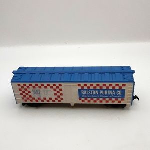 Vintage Tyco HO Scale Ralston Purina Toy Train Box Car